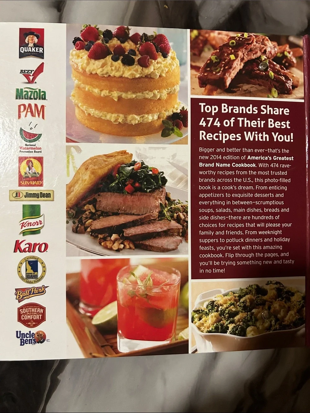 The Bradford Exchange BRAND NAME Cook Book - 2014 Edition